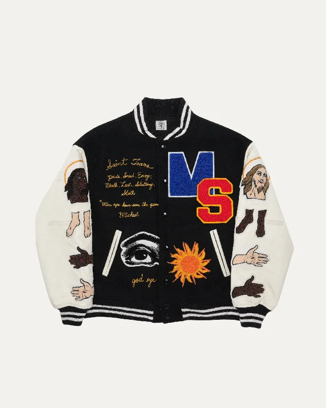 Denim Tears Varsity Jacket Herringbone Jacket Houndstooth Jacket Plaid Jacket