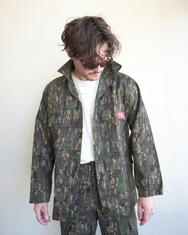 Red Label Tree Bark Jacket Insulated Jacket Fitted Jacket Loose Jacket