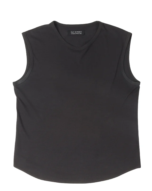 SS00 "Camp Crystal Lake" Tank-Top lemon yellow tank