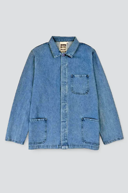 Denim Light Wash Olympic Jacket Rayon Jacket Velvet Jacket Corduroy Jacket