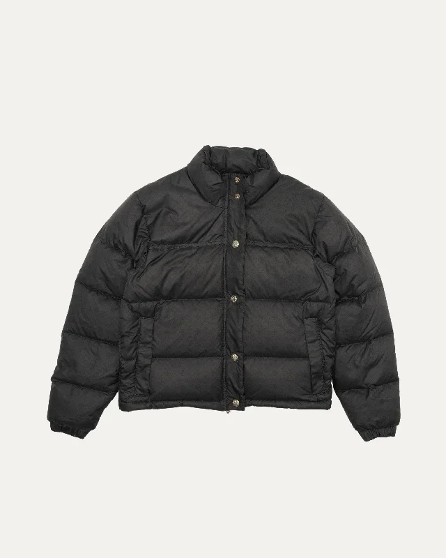 U Stiff Monogram Puffer Jacket Collared Jacket Crew Neck Jacket Turtle Neck Jacket