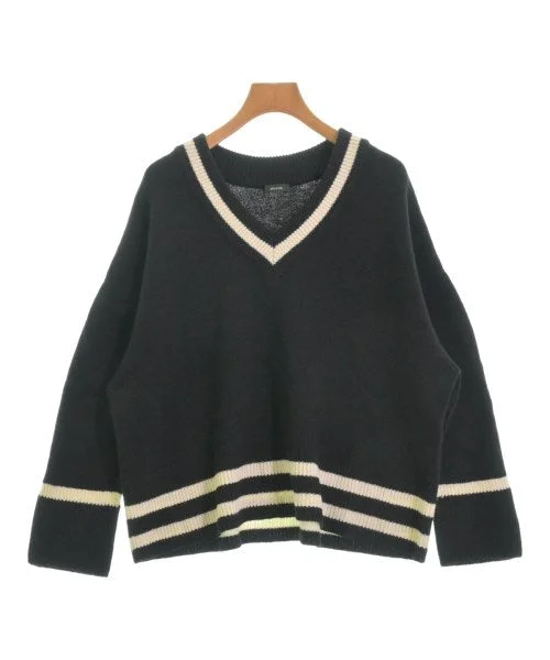 allureville Sweaters Plaid Sweater Polka Dot Checkered