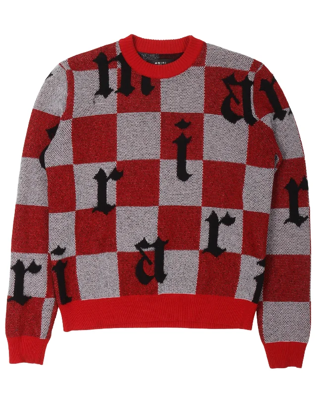Checker Knit Sweater Chenille Fabric Brocade Fabric Lace Fabric