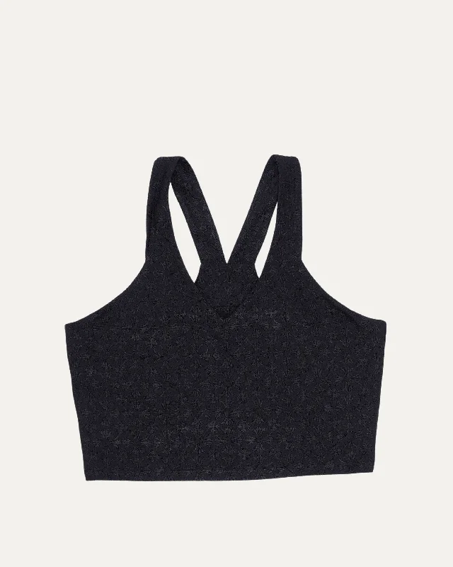 Monogram Tank Top crossback tank top