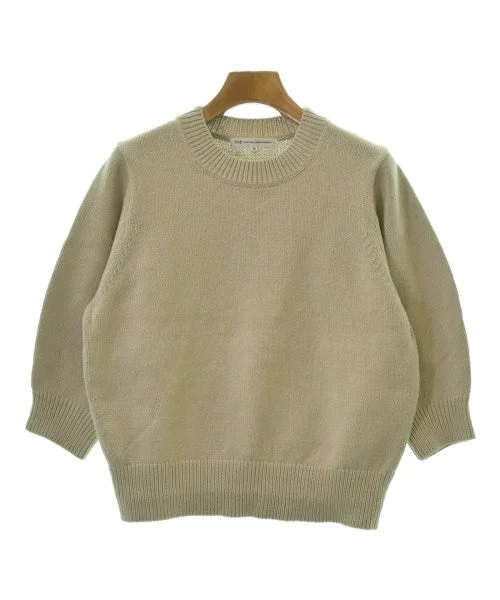 23ku Sweaters Mesh Blend Leather Blend Suede Blend