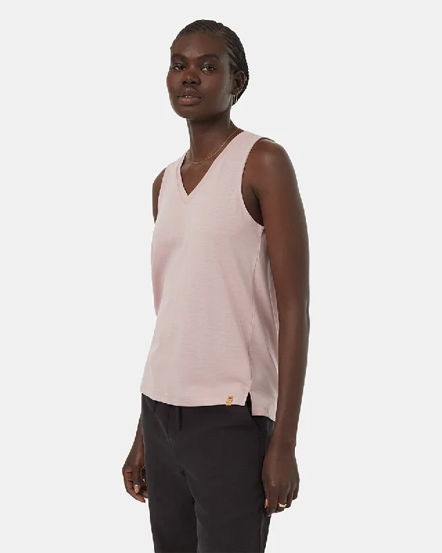 TreeBlend V-Neck Tank cozy tank top