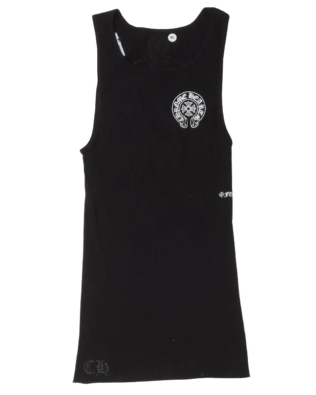 Horseshoe Logo Tank Top open back tank