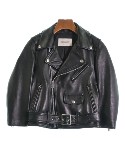 beautiful people Motercycle Jackets Notch Collar Jacket Peter Pan Collar Jacket Cowl Neck Jacket
