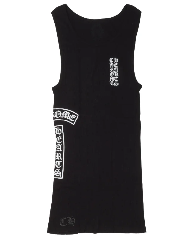 Ribbed Tank Top spandex blend tank