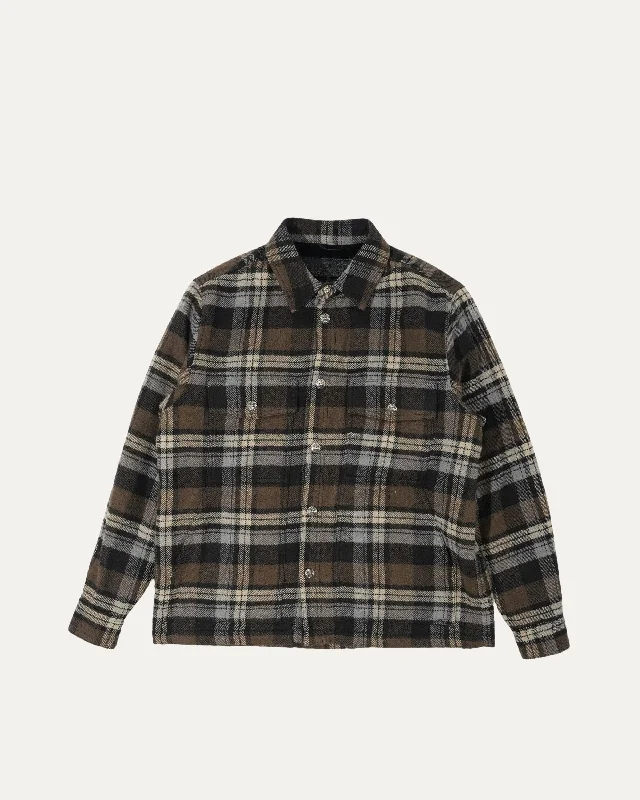 Mullet Head Flannel Jacket Fitted Jacket Loose Jacket Oversized Jacket