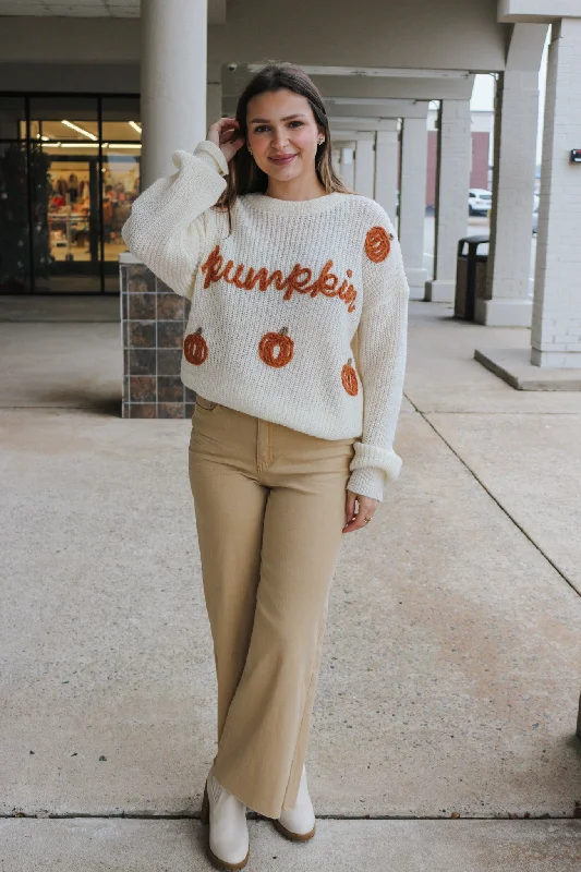 Pumpkin Yarn Oatmeal Sweater Wool Fabric Cashmere Fabric Tweed Fabric
