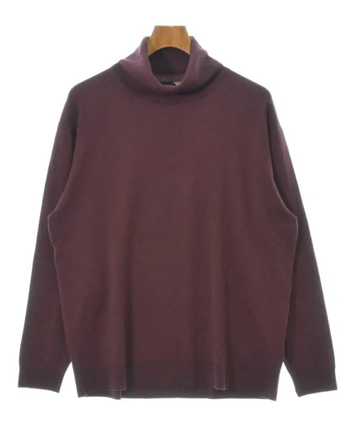 ATON Sweaters Collared Crew Neck Turtle Neck