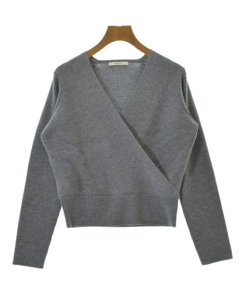 ANAYI Sweaters Ribbed Striped Patterned