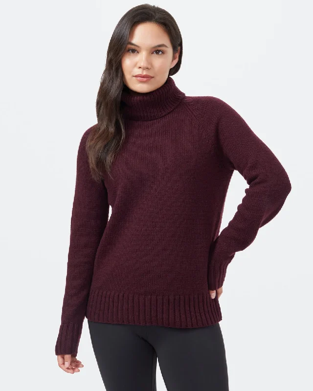 Highline Wool Turtleneck Sweater High Neck Crew Neck V-Neck