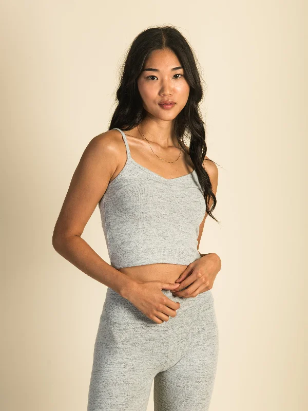 HARLOW MARIE LOUNGE TANK TOP - CLOUD modal blend tank