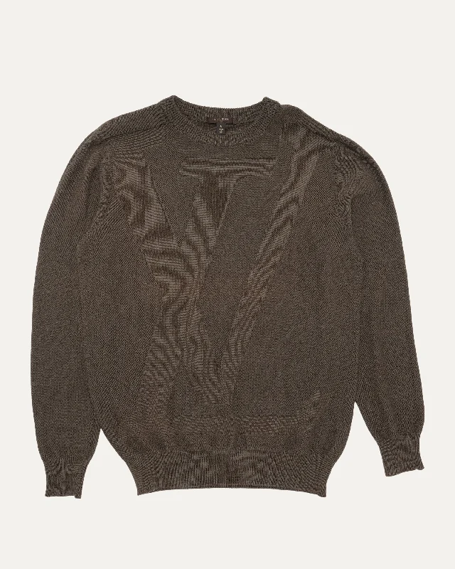Jacquard Sweater Seamless Knitted Crochet