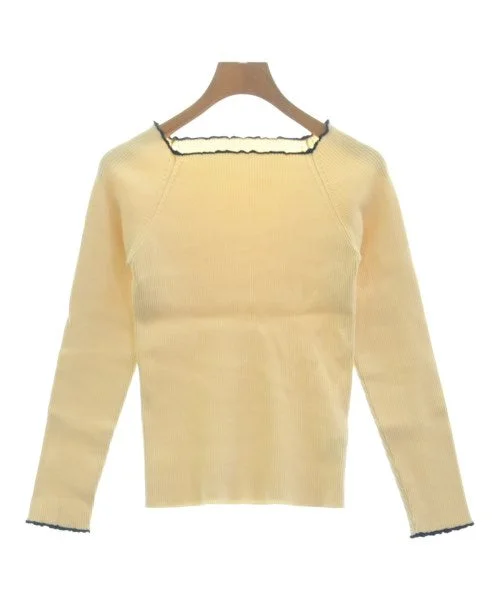 ADAM ET ROPE Sweaters Hooded Sweater Collared Sweater Shawl Collar