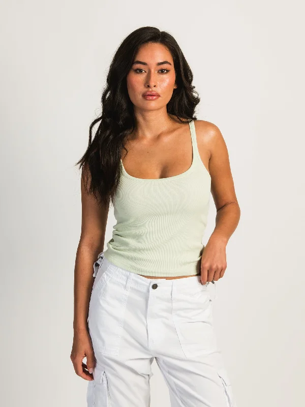 HARLOW SARAH TANK - SAGE sage tank top