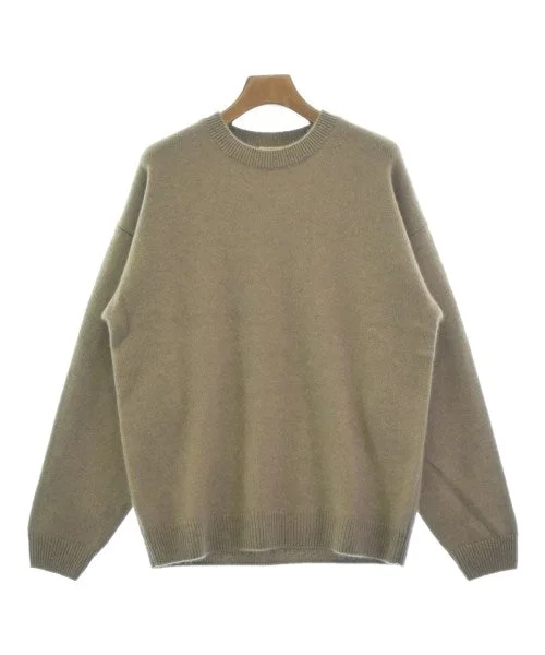 AURALEE Sweaters Seamless Knitted Crochet