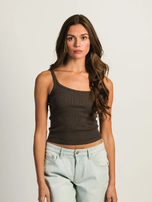 HARLOW ESSENTIAL RIBBED TANK tie dye tank