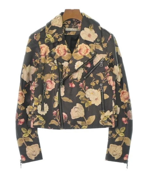 alice+olivia Motercycle Jackets Toggled Jacket Drawstring Jacket Belted Jacket