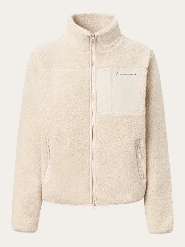 Teddy high neck zip jacket - Item Colour Hooded Jacket Caped Jacket Shawl Collar Jacket Teddy high neck zip jacket - Item Colour Hooded Jacket Caped Jacket Shawl Collar Jacket