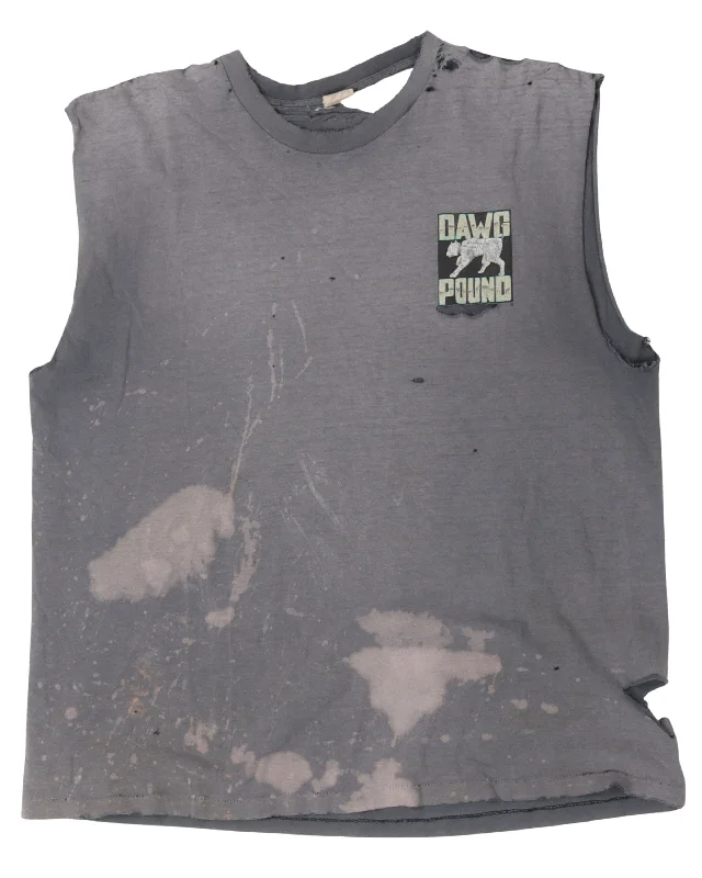 Dawg Pound Cut-Off Tank Top floral tank top