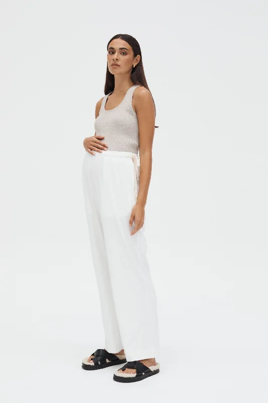 Woodford Crop Tank (Taupe Marle) spandex blend tank
