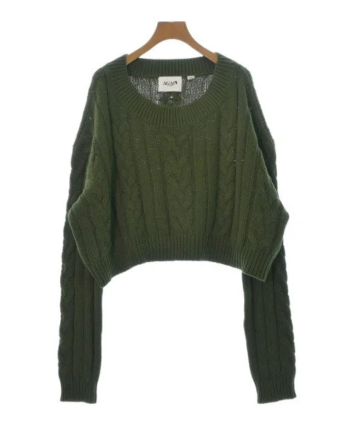 AGAIN Sweaters Hooded Caped Shawl Collar