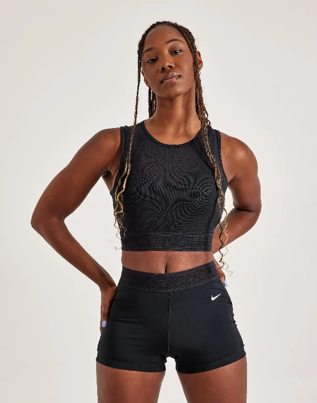 Nike Pro Mesh Tank Top scoop neck tank